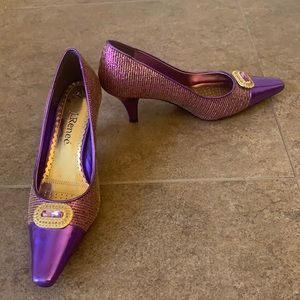 New Light purple dress shoes